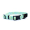 Euro-Dog Adventure Style Flat Weave Mountain Wave Climbing Rope Dog Collar Small - Poudre Pet & Feed Supply